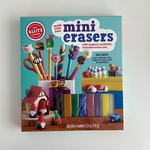 Klutz - Make Your Own Mini Erasers - DIY Clay Craft Creative Activity - Ages 8+